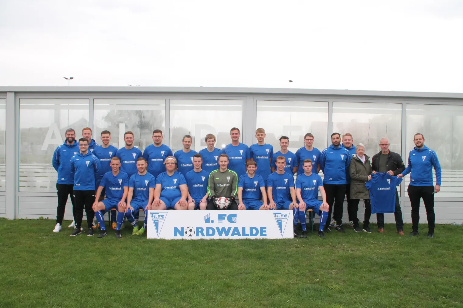 Die 3. Mannschaft bedankt sich bei der Firma Bockholt