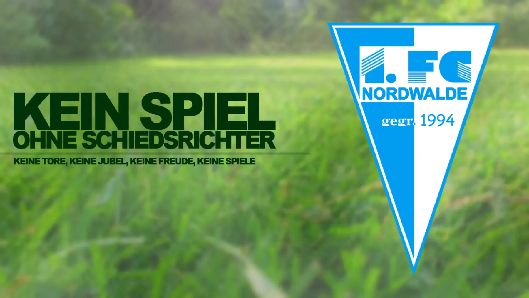 Schiedsrichter werden!