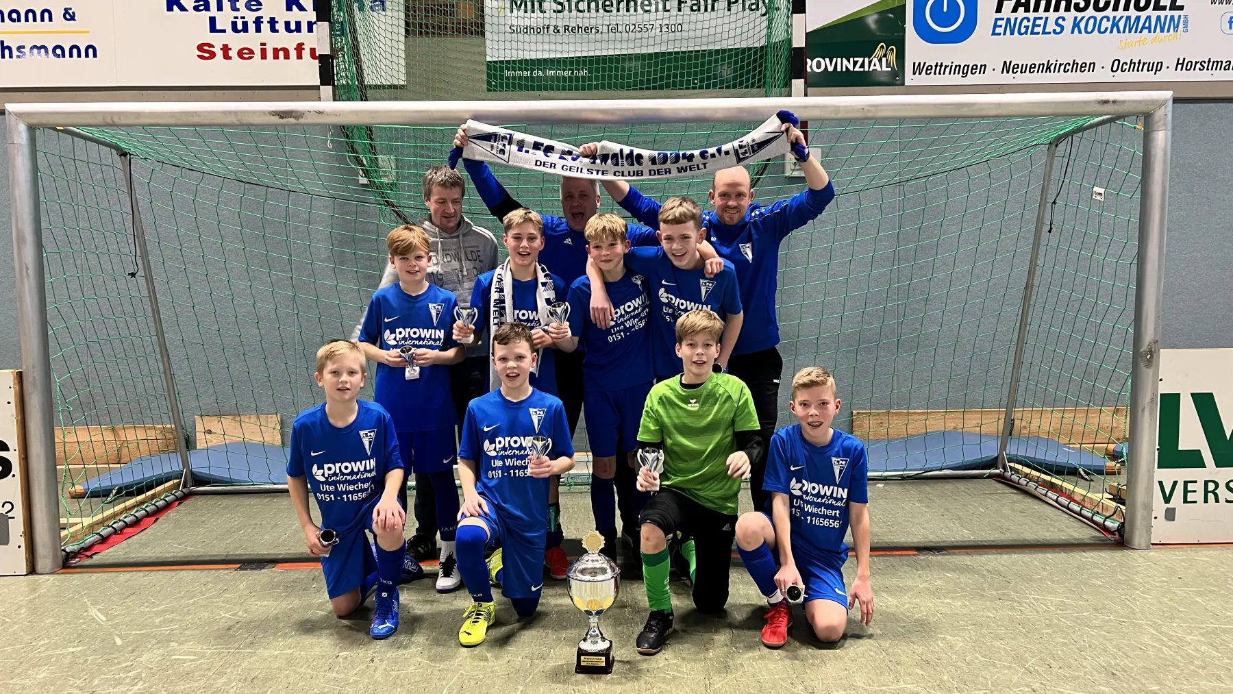 D1 wird Hallenkreismeister