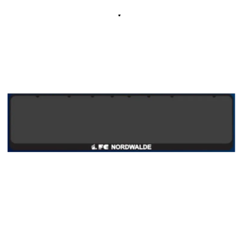 1.FCN Kennzeichenhalter